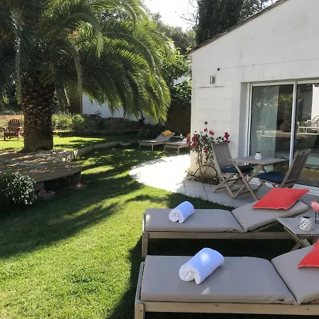 La Maison De La Dune - Climatisees - Jacuzzi 1ere Seance Offerte - Piscine Chauffee Avec Abri Amovible - Situee A 200m, Acces Direct Par Le Bois Pensjonat La Couarde-sur-Mer