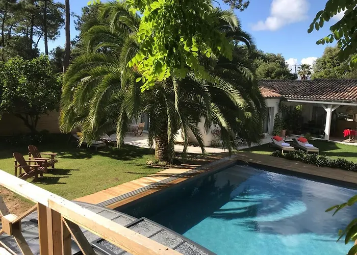 Guest house La Maison De La Dune: Beachfront Oasis With Jacuzzi And Heated Pool 5*