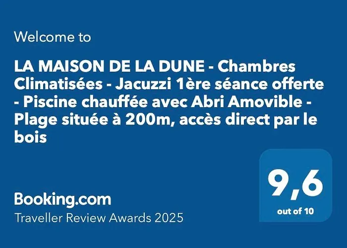 La Maison De La Dune: Beachfront Oasis With Jacuzzi And Heated Pool Guest house La Couarde-sur-Mer