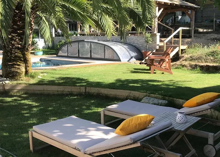 La Maison De La Dune - Climatisées - Jacuzzi 1ère Séance Offerte - Piscine Chauffée Avec Abri Amovible - Située à 200m, Accès Direct Par Le Bois