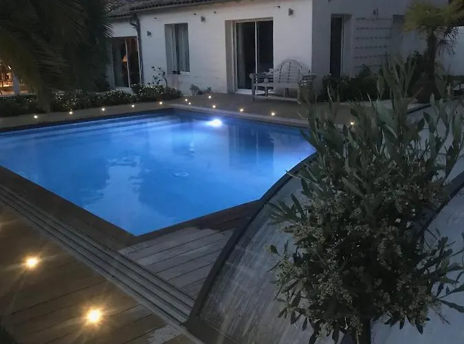 La Maison De La Dune - Climatisées - Jacuzzi 1ère Séance Offerte - Piscine Chauffée Avec Abri Amovible - Située à 200m, Accès Direct Par Le Bois Casa de hóspedes 5*